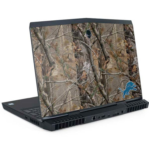 NFL Detroit Lions Realtree AP Camo Dell Alienware Skin